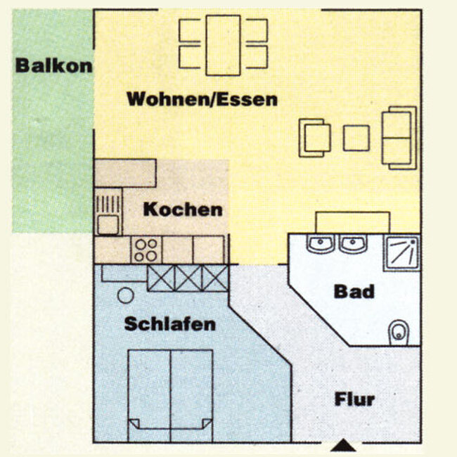 Kaiserhof Wohnung 101